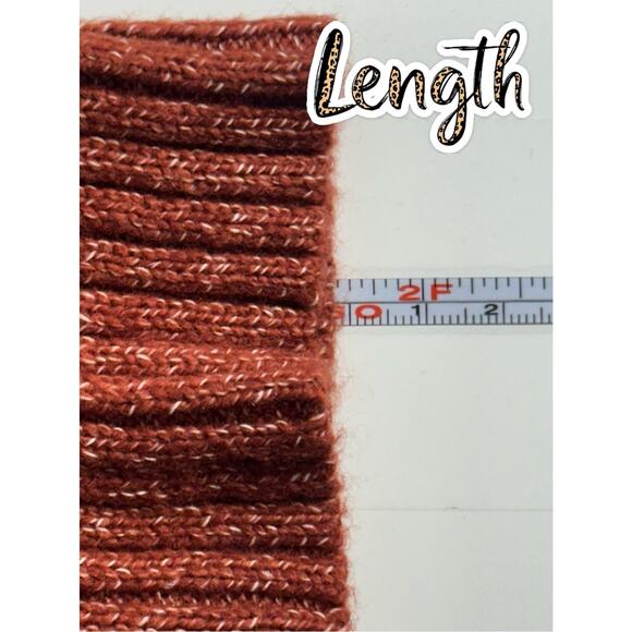 Market & Spruce Rust Button Front Cardigan Sweater Women’s Large Soft Knit - Picture 16 of 16